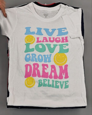 Фотография  580 - Футболки м/ж (Printed T-Shirts New)#5 кг, ЛОТ №8913 оптом в Орле и Орловской области