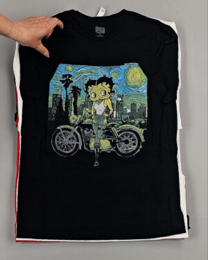 Фотография  671 - Футболки м/ж (Printed T-Shirts New)#5 кг, ЛОТ №8913 оптом в Орле и Орловской области