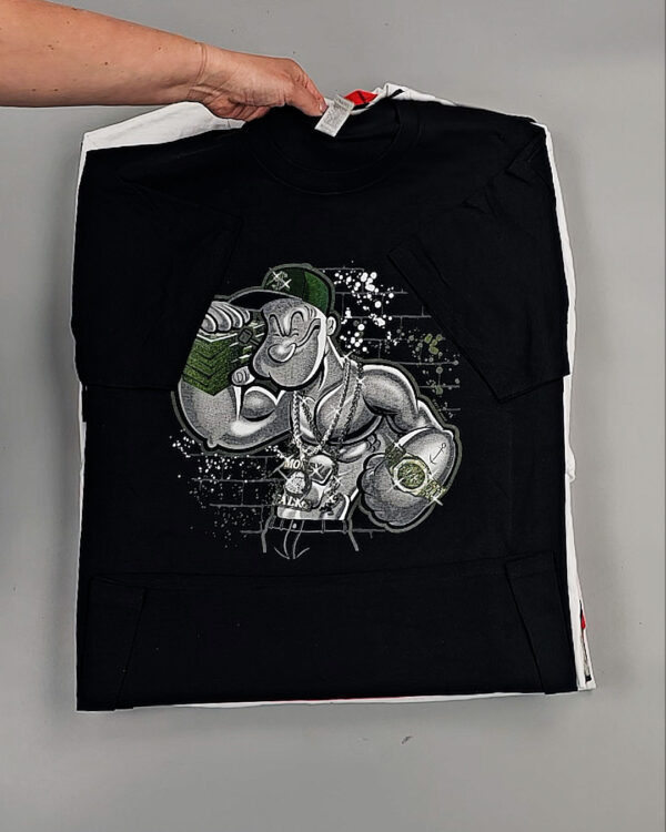 Фотография  553 - Футболки м/ж (Printed T-Shirts New)#5 кг, ЛОТ №8904 оптом в Орле и Орловской области