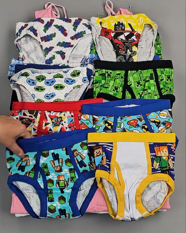 Фотография  481 - Нижнее белье LIDL Kids#3,4 кг, ЛОТ №8959 оптом в Орле и Орловской области