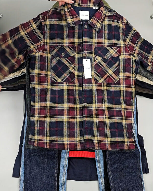 Фотография  826 - Мужской зимний микс JACK JONES, 20 кг, ЛОТ № СТ-9533 оптом в Орле и Орловской области