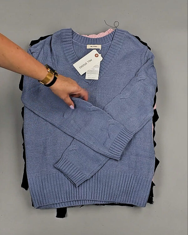 Фотография  734 - Джемпера Корея 085#7 кг, ЛОТ СТ-9415 оптом в Орле и Орловской области