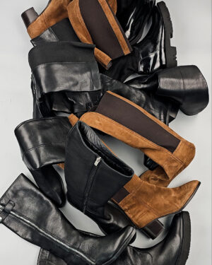 Купить Сапоги Италия #7 шт, ЛОТ СТ-9678 оптом в Орле и Орловской области