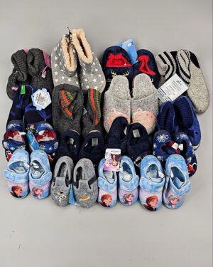 Купить Обувь домашняя дети СТОК 065#3,2 кг, ЛОТ СТ-9727 оптом в Орле и Орловской области