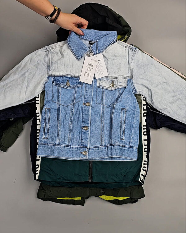 Фотография  199 - Ветровки СТОК дети 065#5 кг, ЛОТ СТ-9725 оптом в Орле и Орловской области