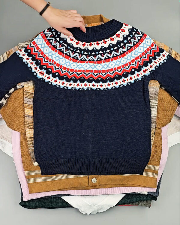 Фотография  598 - Джемпера СТОК CAN#10 кг, ЛОТ СТ-9915 оптом в Орле и Орловской области