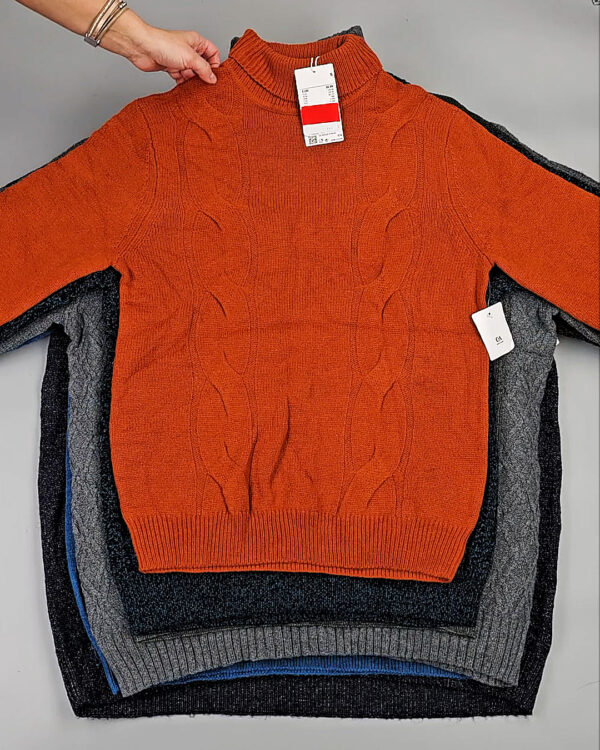 Фотография  820 - Джемпера мужские C&A 025#7 кг, ЛОТ СТ-10003 оптом в Орле и Орловской области