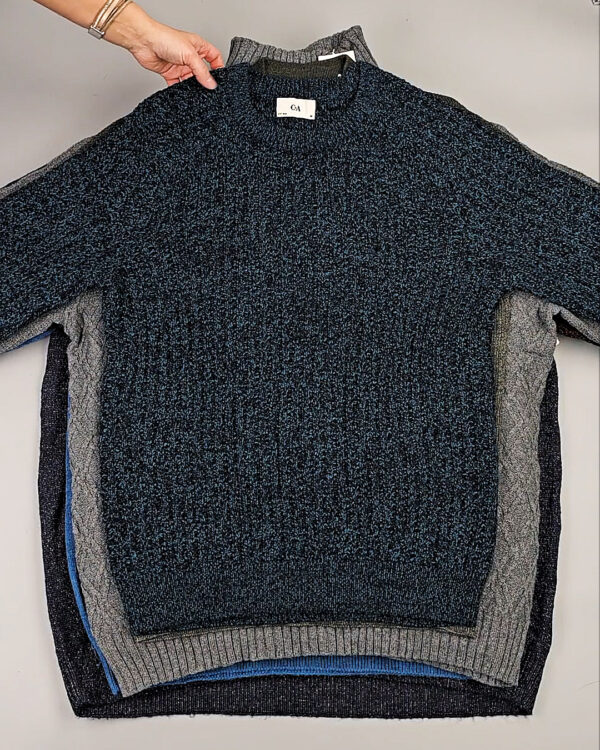 Фотография  638 - Джемпера мужские C&A 025#7 кг, ЛОТ СТ-10003 оптом в Орле и Орловской области