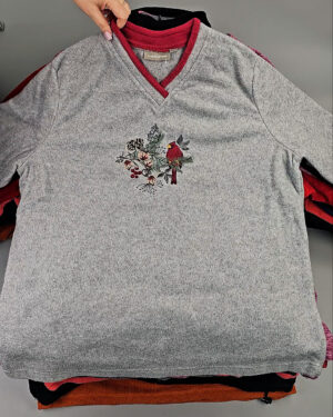 Фотография  575 - Толстовки флис м/ж (Adult Fleece Tops Premium)#18 кг, ЛОТ СХ-0250 оптом в Орле и Орловской области