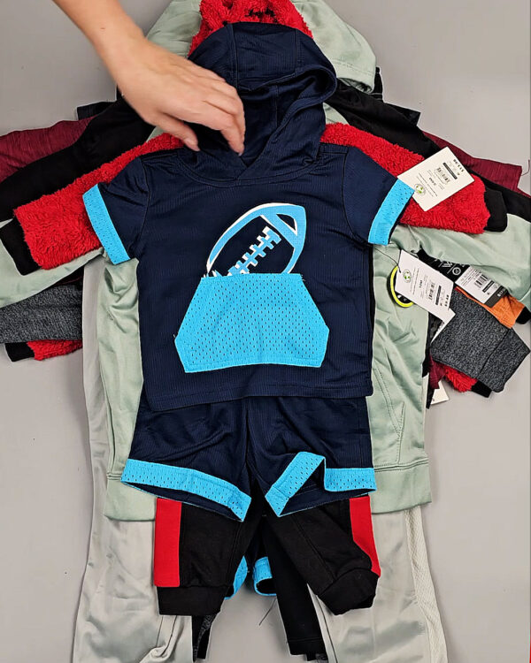 Фотография  158 - Спортивные костюмы дети CAN#6 кг, ЛОТ СТ-9737 оптом в Орле и Орловской области