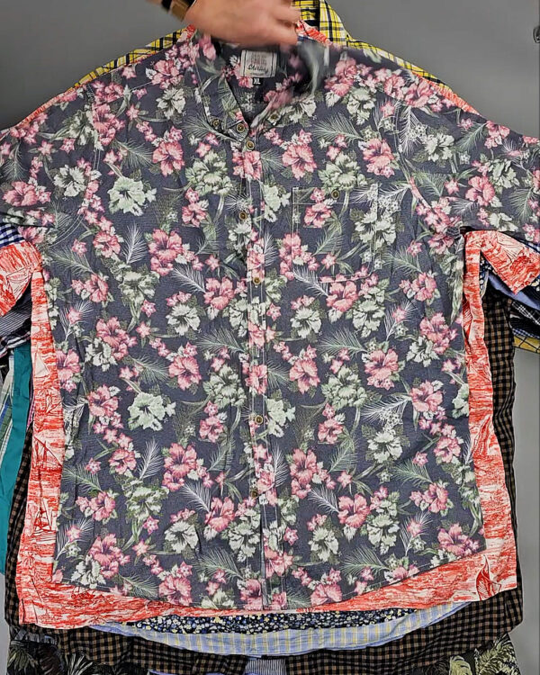 Фотография  846 - Рубашки (Oversize Man Shirts Premium)#20,3 кг, ЛОТ СХ-0242 оптом в Орле и Орловской области