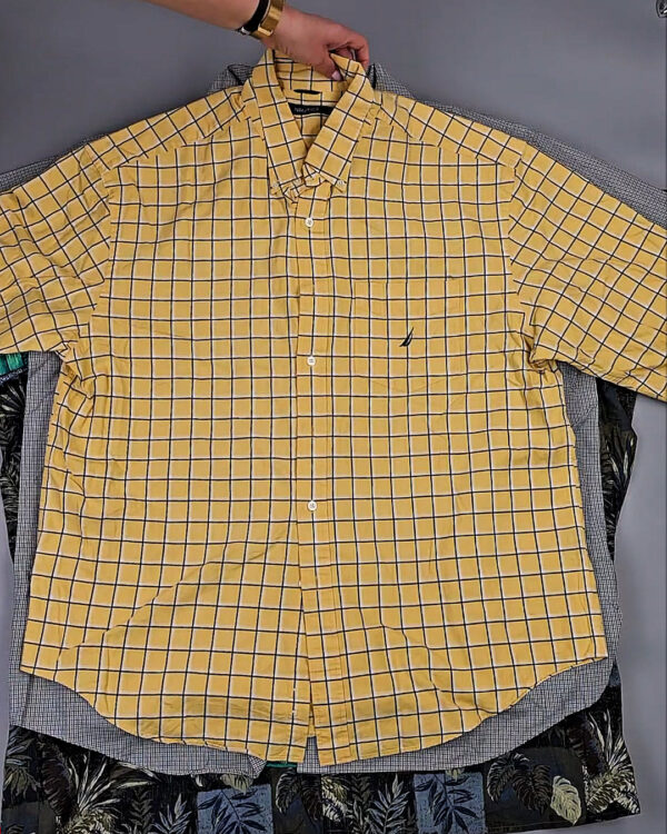 Фотография  113 - Рубашки (Oversize Man Shirts Premium)#20,3 кг, ЛОТ СХ-0242 оптом в Орле и Орловской области