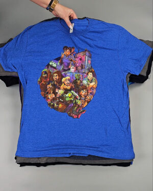 Фотография  365 - Футболки м/ж (Super T-Shirts Printed)#10 кг, ЛОТ СХ-0272 оптом в Орле и Орловской области