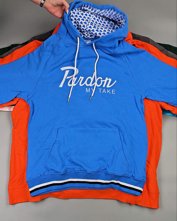 Фотография  410 - HOODIE CAN 084#10 кг, ЛОТ СТ-10115 оптом в Орле и Орловской области