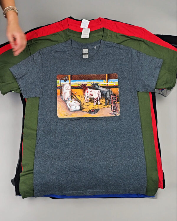 Фотография  828 - Футболки м/ж (Super T-Shirts Printed)#10 кг, ЛОТ СХ-0270 оптом в Орле и Орловской области