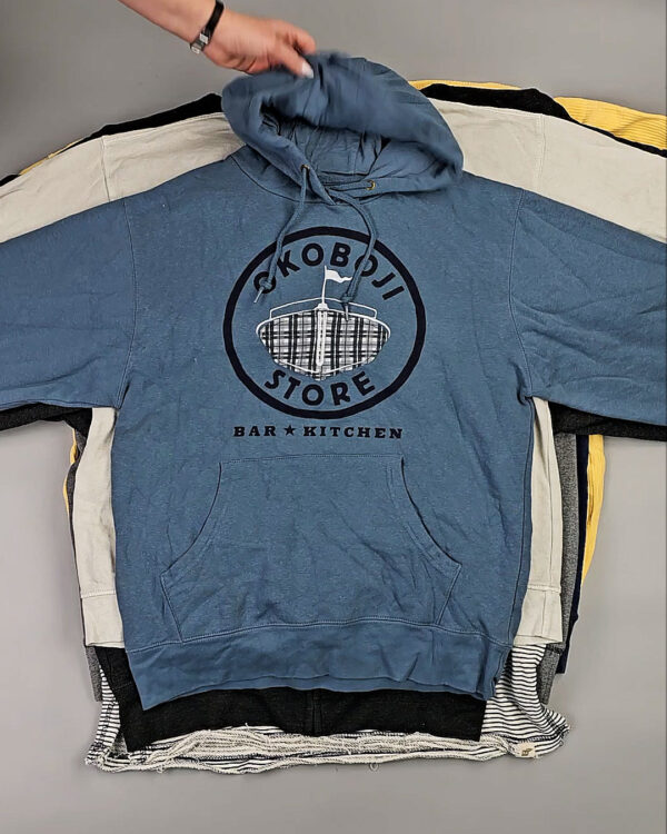 Фотография  559 - Толстовки муж BLUE CAN 084#10 кг, ЛОТ СТ-10114 оптом в Орле и Орловской области