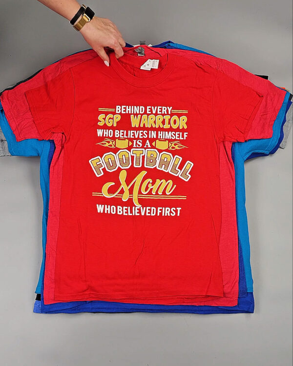 Фотография  565 - Футболки м/ж (Super T-Shirts Printed)#10 кг, ЛОТ СХ-0272 оптом в Орле и Орловской области