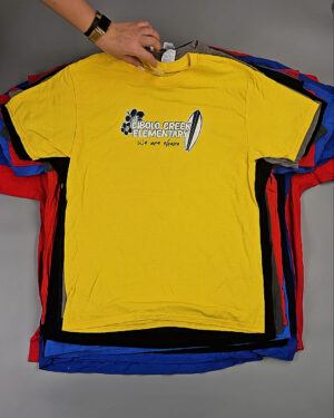 Фотография  106 - Футболки м/ж (Super T-Shirts Printed)#10 кг, ЛОТ СХ-0271 оптом в Орле и Орловской области