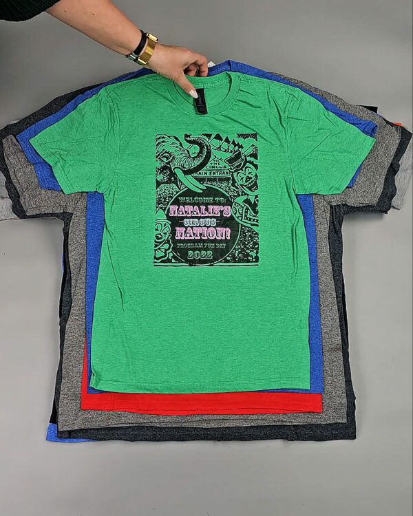 Фотография  925 - Футболки м/ж (Super T-Shirts Printed)#10 кг, ЛОТ СХ-0272 оптом в Орле и Орловской области